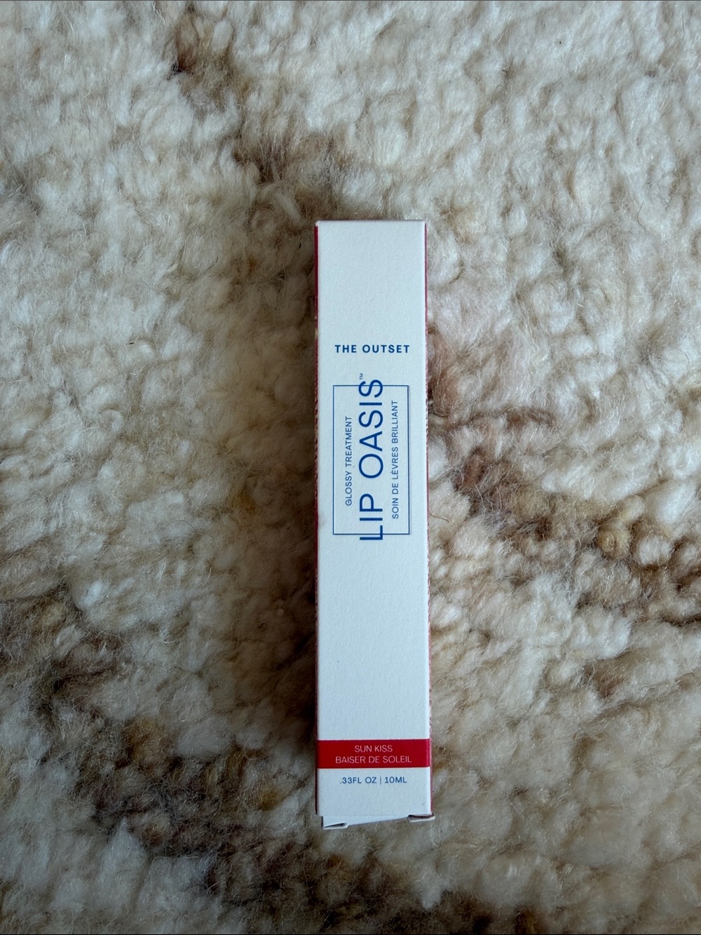 Oasis The Outset Glossy Lip Treatment in Sun Kiss (Peachy Pink)